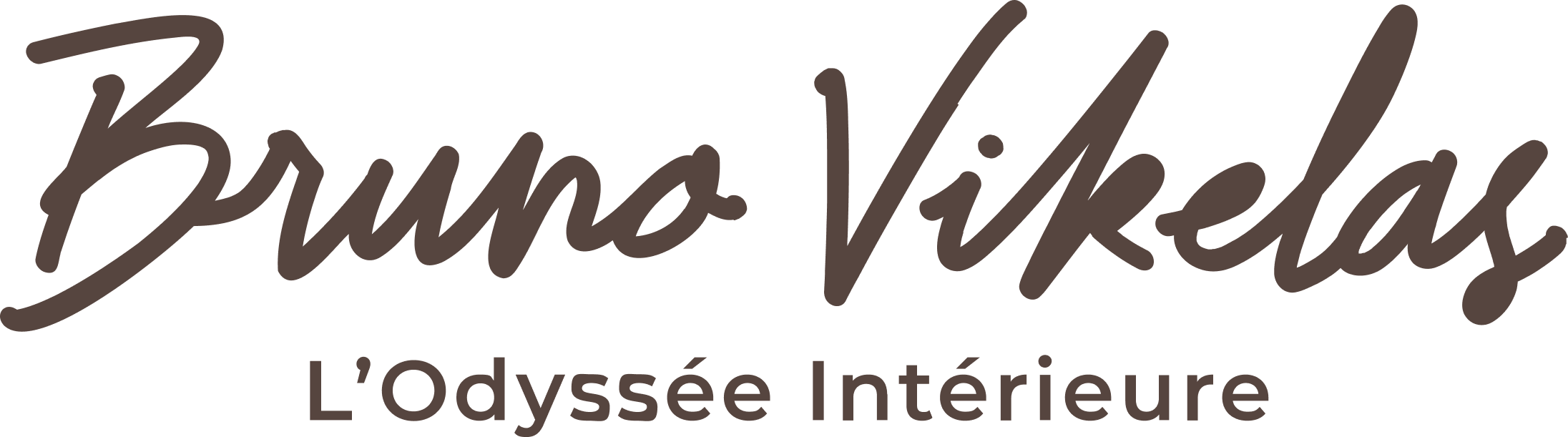 Logo Bruno Vikelas - L'Odyssée intérieure